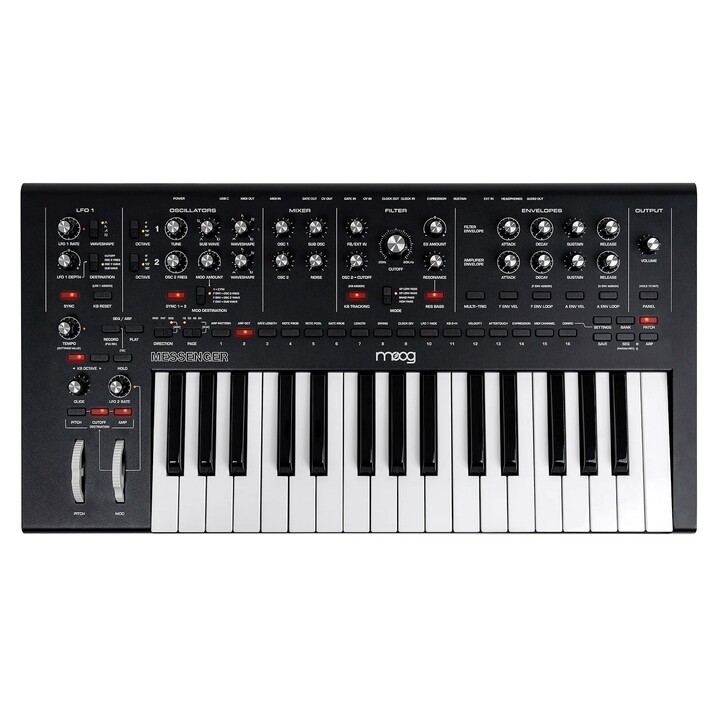 MOOG Messenger - Ein monophoner analoger Keyboard-Synthesizer