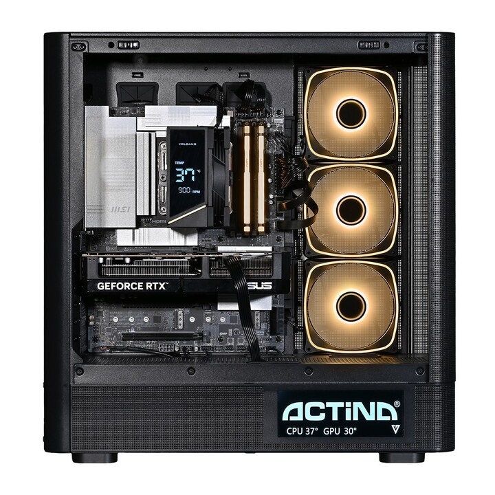 Actina 5901443441939 PC Intel Core Ultra 5 250K Plus 32 Go DDR5-SDRAM 1 To SSD NVIDIA GeForce RTX 5070 Midi Tower Noir