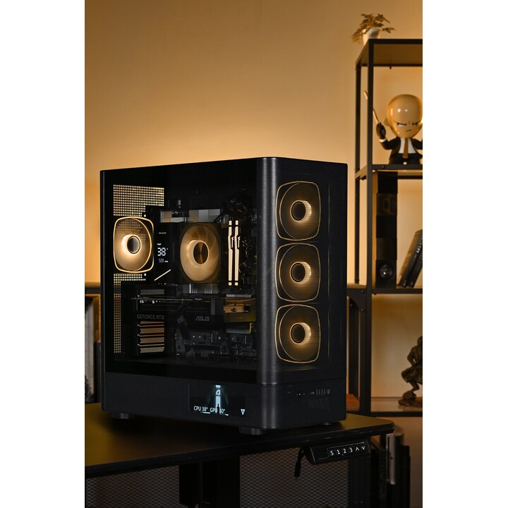 Actina 5901443441939 PC Intel Core Ultra 5 250K Plus 32 Go DDR5-SDRAM 1 To SSD NVIDIA GeForce RTX 5070 Midi Tower Noir