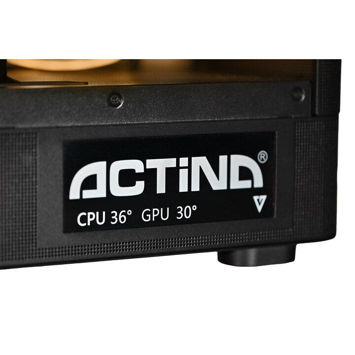 Actina 5901443441939 PC Intel Core Ultra 5 250K Plus 32 Go DDR5-SDRAM 1 To SSD NVIDIA GeForce RTX 5070 Midi Tower Noir