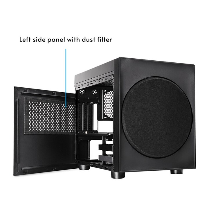 Chieftec CI-03B-OP computer case Cube Black