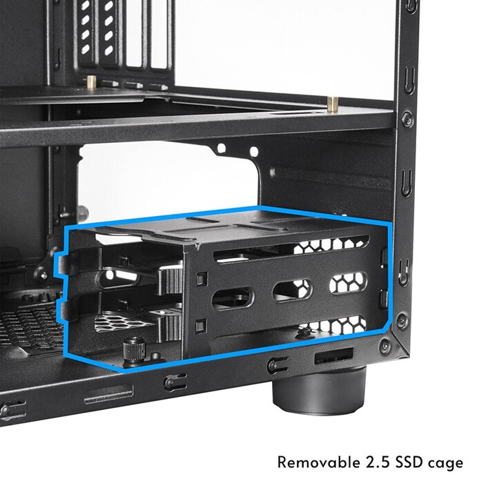 Custodia per computer Chieftec CI-03B-OP Cubo Nero