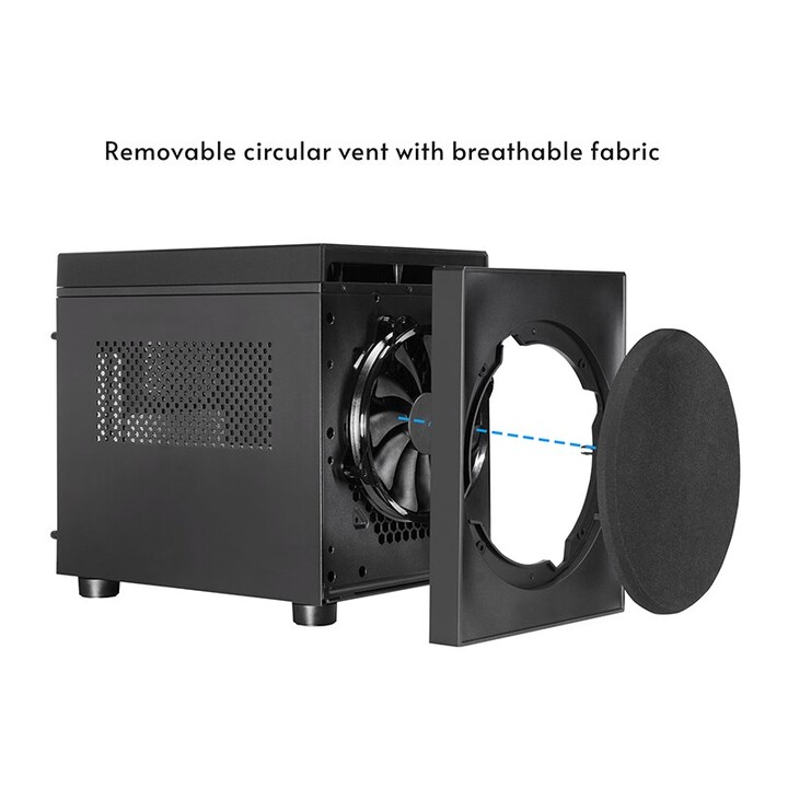 Chieftec CI-03B-OP computer case Cube Black
