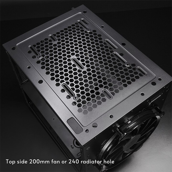 Chieftec The Cube CI-03B-OP mATX-Cube-Gehäuse