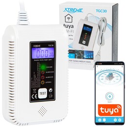 Rilevatore di gas e monossido di carbonio WiFi Tuya TGC30
