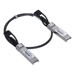 Cabo de fibra óptica Ubiquiti UACC-DAC-SFP10-0.5M e InfiniBand 0,5 m SFP+ Preto
