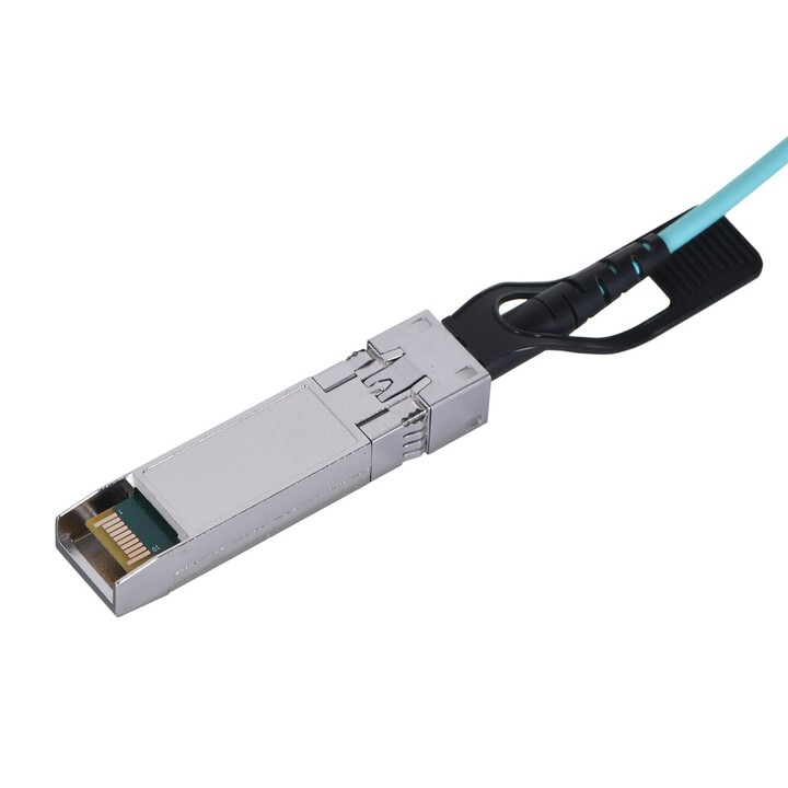 Ubiquiti UACC-AOC-SFP10-10M SFP+ InfiniBand Fiber Optic Cable, Aquamarine