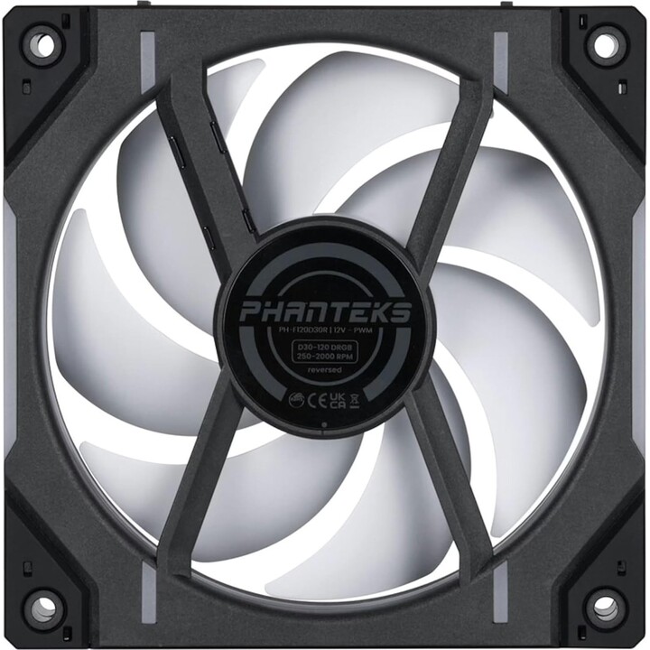 Phanteks D30 Reverse 120mm PWM DRGB Nero