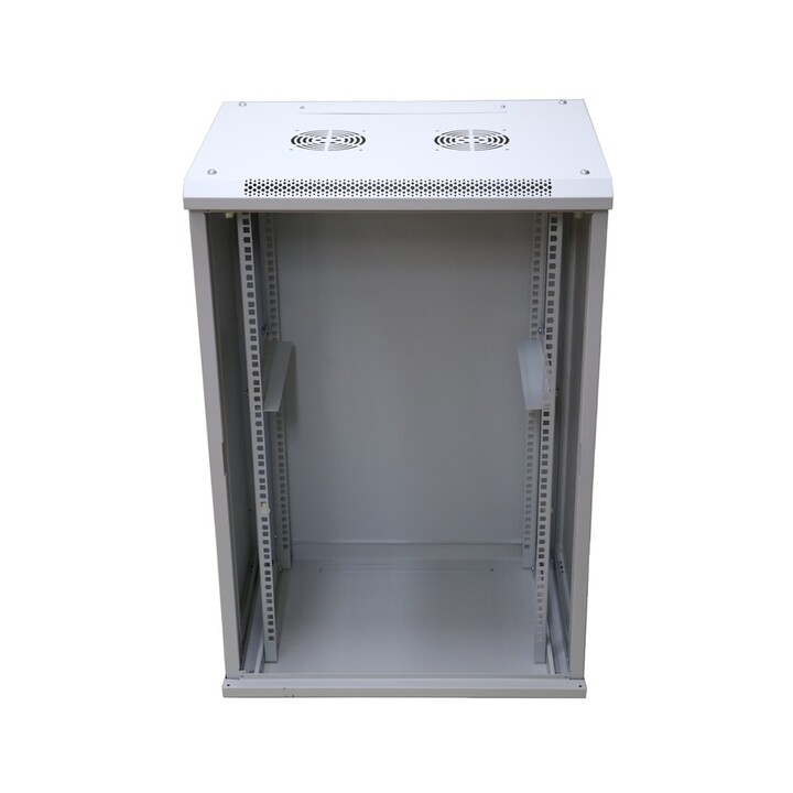 Extralink Armario rackmount 15U 600x600 Gris montaje en la pared