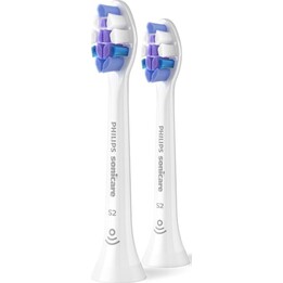 Philips Sonicare S2 Sensitive, Original Replacement Toothbrush Heads, White, 2 Pack