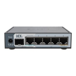 Router Gigabit Ethernet Mikrotik E60IUGS nero