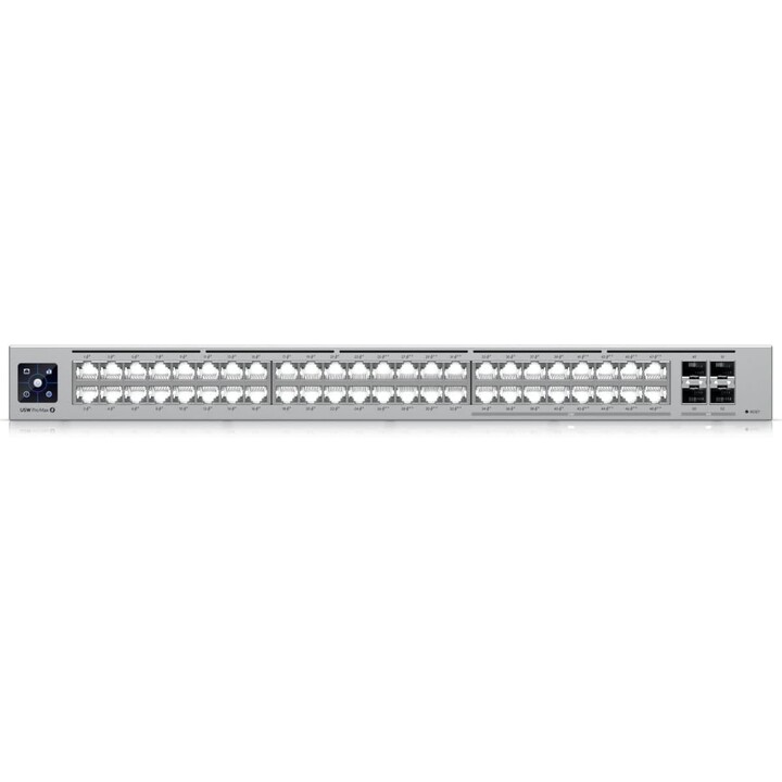 Ubiquiti Usw-pro-max-48 | Cambia | Illuminazione Ether, 16x Rj45 2,5 gbps, 32x Rj45 1000 Mbps, 4x Sfp+, L3