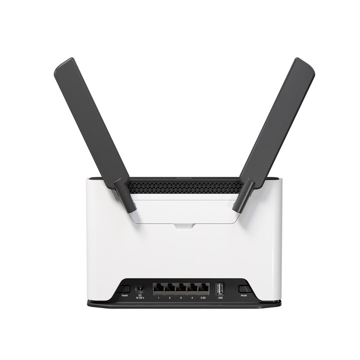 Router wireless Gigabit Ethernet dual band Mikrotik Chateau 5G R17 ax (2,4 GHz / 5 GHz) nero, grigio