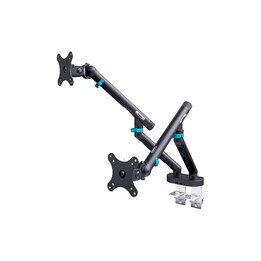 Support de moniteur à double design Digitus, 2x 35", 2x 10 kg