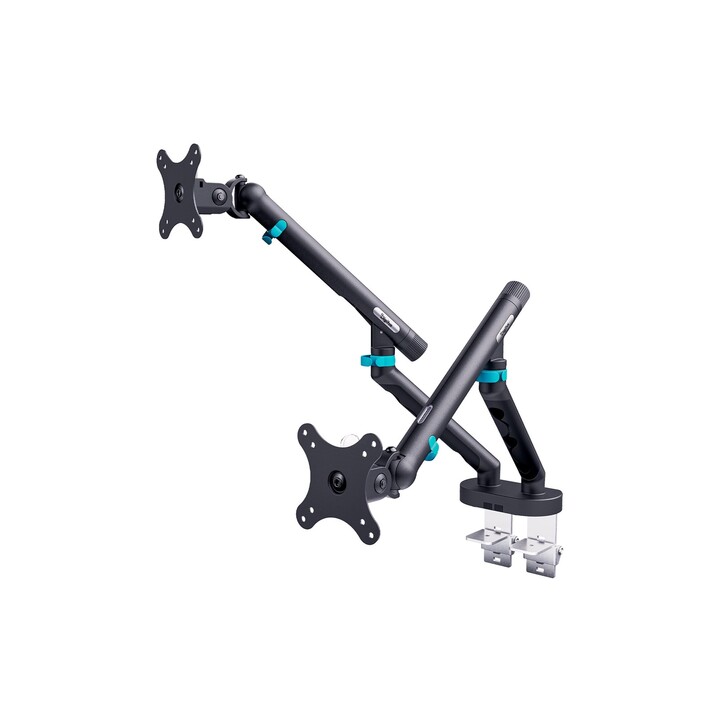 Support de moniteur à double design Digitus, 2x 35", 2x 10 kg
