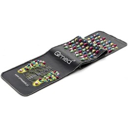 MDH Qmed Alfombrilla de masaje para pies, Negro