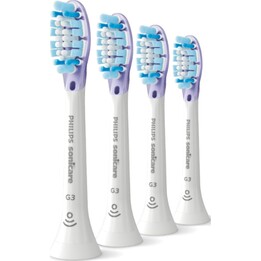 Philips Sonicare G3 Premium Gum Care, Kit di 4 testine di ricambio originali per spazzolino, bianco