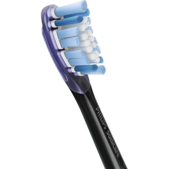Philips Sonicare G3 Premium Gum Care, cabezales de cepillo dental de repuesto originales, negro, paquete de 4