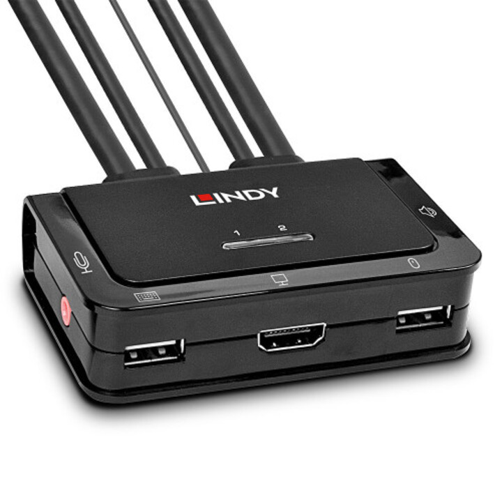 Switch KVM Lindy 42340 Preto