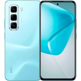 Infinix Hot 50 Pro, 8 Go 256 Go, 6,78 AMOLED, 5 000 mAh, bleu glacier