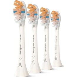 Philips Sonicare A3 Premium All-in-One, Original-Ersatzbürstenköpfe, Weiß, 4er-Pack