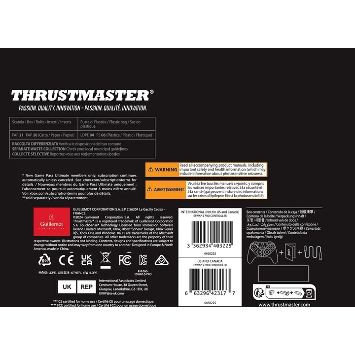 Thrustmaster eSwap X Pro Module Orange Kristall