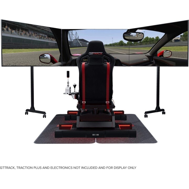 Prise en charge d'un triple moniteur de course de niveau supérieur