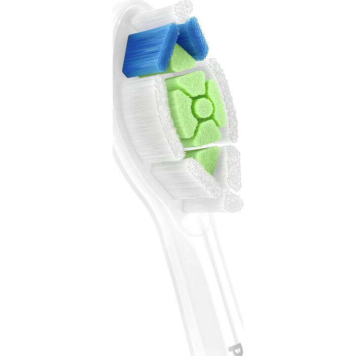 Philips Sonicare W2 Optimal White, cabezales de cepillo dental de repuesto originales, blanco, paquete de 2