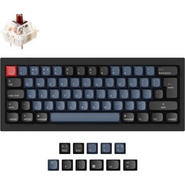 Keychron Q4 QMK ISO-ES Interruptor Max-Swappable Marrón