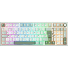 Royal Kludge RKR98 Pro ISO-ES RGB Hot-Swappable Switch Cream Sky Cyan