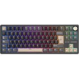Royal Kludge R87Pro ISO-ES RGB Hot-Swappable Switch Creamy Phantom