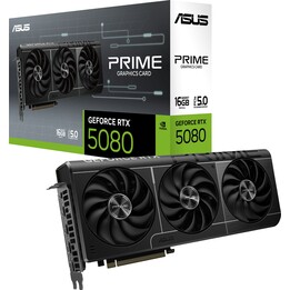 ASUS Prime -RTX5080-16G NVIDIA GeForce RTX 5080 16 GB GDDR7