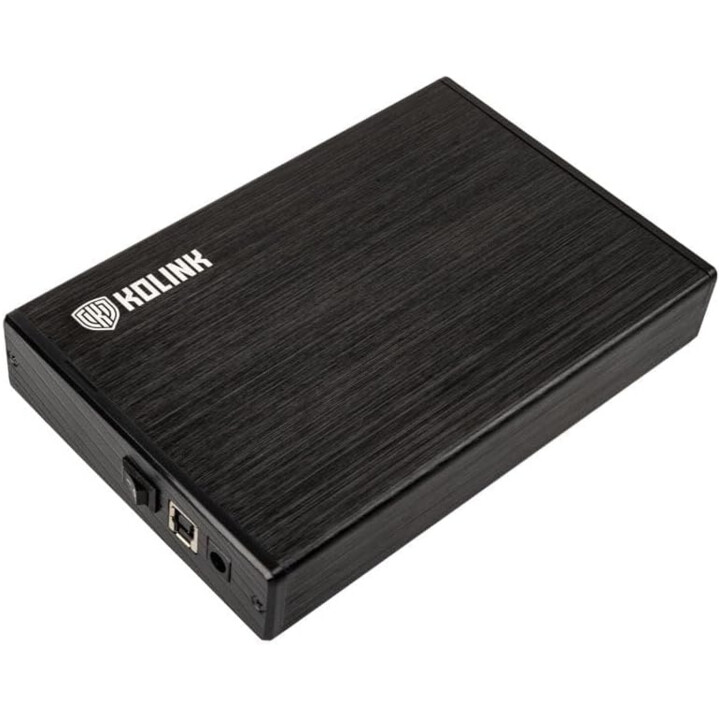 Kolink 3,5 polegadas USB 3.0 Preto - Estojo