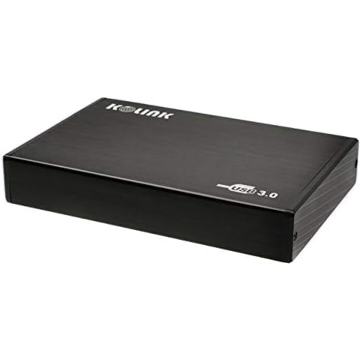 Kolink 3,5 polegadas USB 3.0 Preto - Estojo