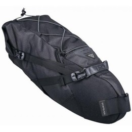Topeak Backloader, borsa da bicicletta da 15 litri (sottosella), impermeabile, nera