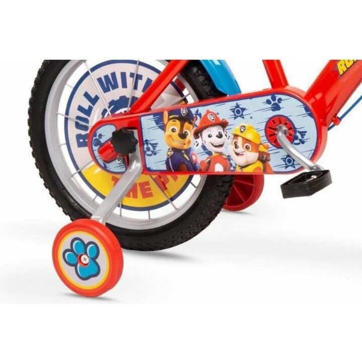 Toimsa Paw Patrol 16", Kids Bicycle, Chain Guard, Red