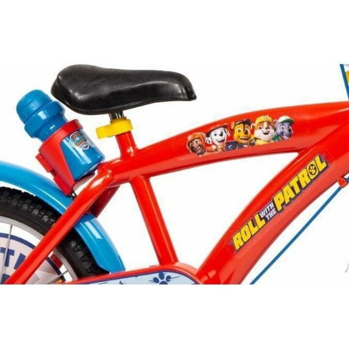 Toimsa Paw Patrol 16", Kids Bicycle, Chain Guard, Red
