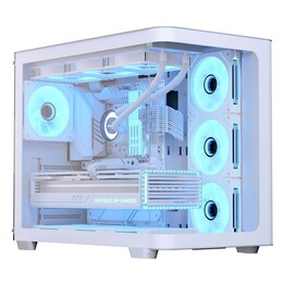 AeroCool PC Case P500C-G-WT-v1 Mid-Tower White
