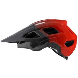 Reebok MTB KS33, Casco da mountain bike, taglia BK RD, nero, rosso (grande)