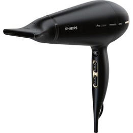 Philips Prestige Pro HPS920/00 Asciugacapelli 2300W AC Ceramica Ionica 6 Velocità Nero Oro