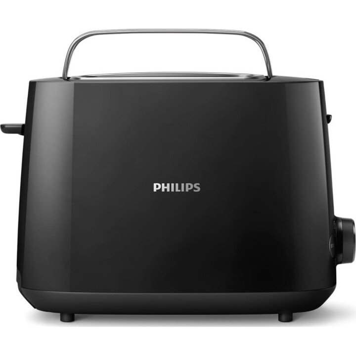 Philips Daily Collection HD2581/90 Tostadora 2 Rebanadas 830W Negra