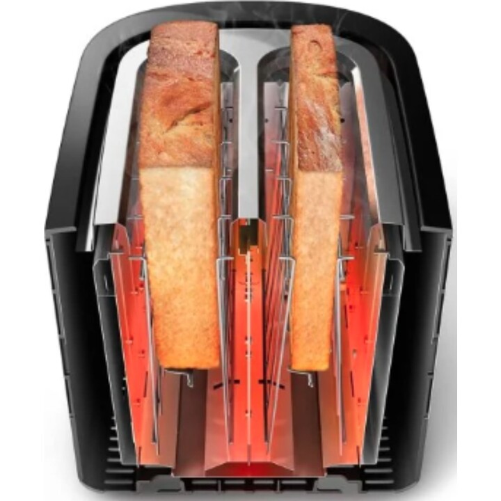 Philips Daily Collection HD2581/90 Torradeira de 2 fatias 830W Preto