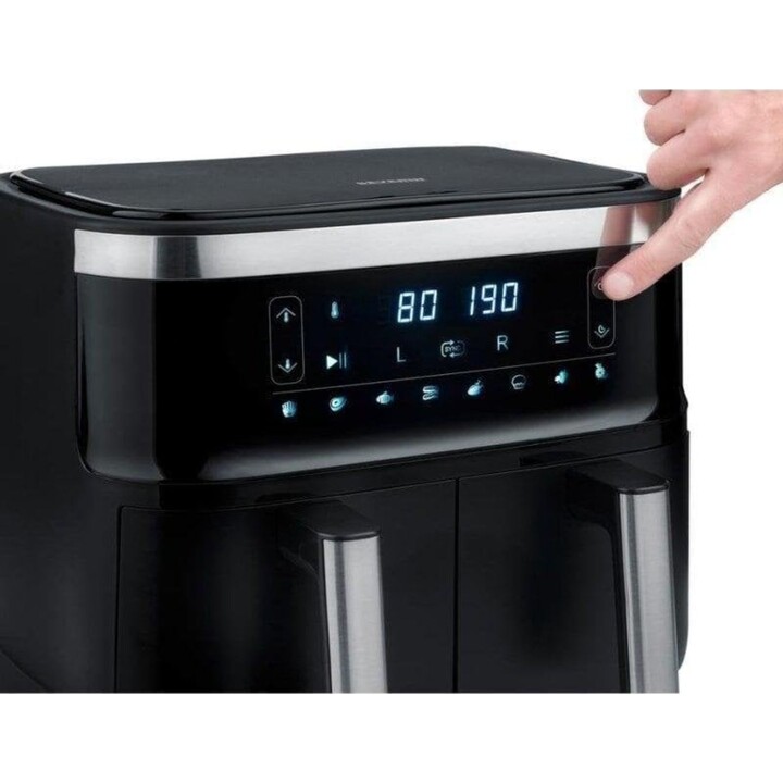 Freidora de aire Severin FR 2453 3,25 L 2850 W con temporizador digital y control táctil