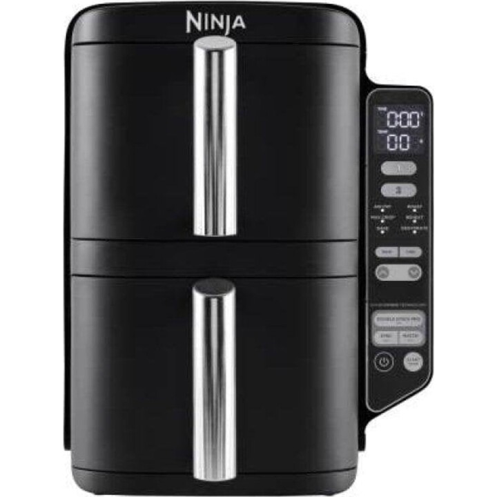Ninja SL300EU 7.6L 2470W Air Fryer with Double Synchronizable Drawer and Multifunction