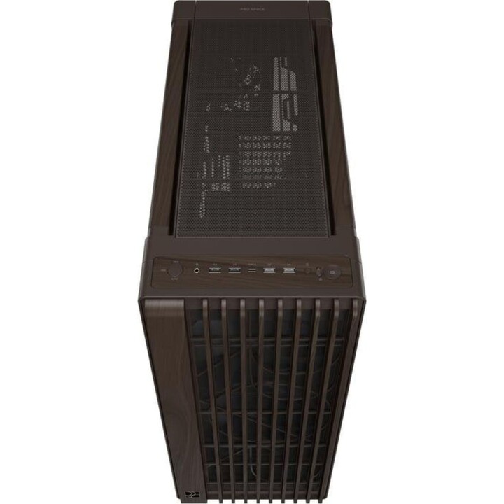 Torre PC Torre ASUS ProArt PA602 Wood Edition Retro Brown cristal templado E-ATX marrón