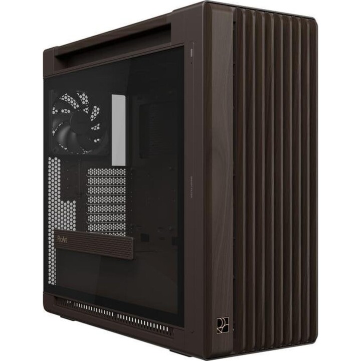 Torre PC Torre ASUS ProArt PA602 Wood Edition Retro Brown cristal templado E-ATX marrón