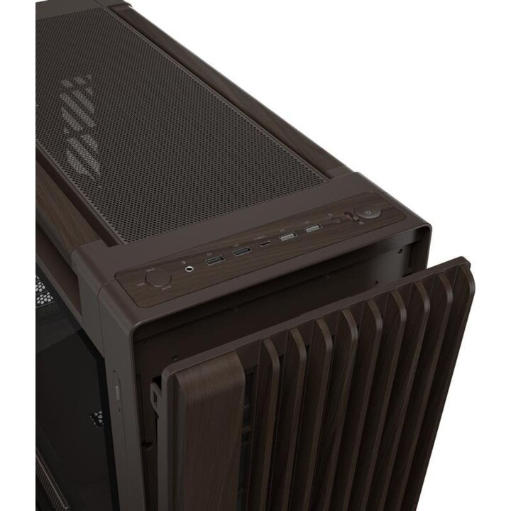 Torre PC Torre ASUS ProArt PA602 Wood Edition Retro Brown cristal templado E-ATX marrón