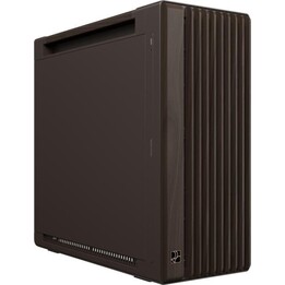Torre de PC ASUS ProArt PA602 Wood Edition Retro Brown com arrefecimento avançado e USB-C de 20 Gbps