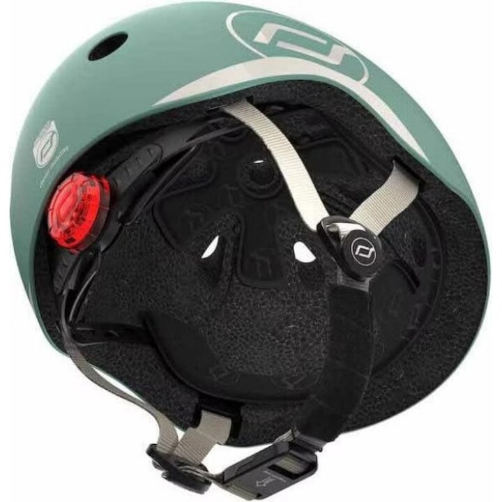 Scootandride XXS-S, Casco per bambini, 1-5 anni, Foresta