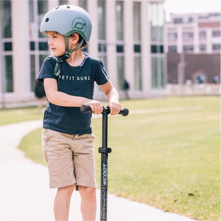 Scootandride XXS-S, Casco per bambini, 1-5 anni, Foresta